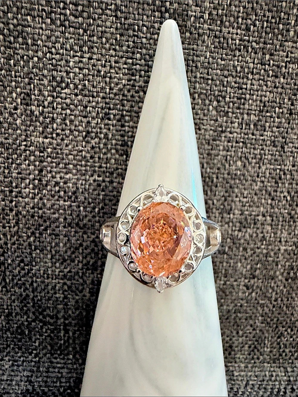 Ryze party .925 sterling silver ring size 8